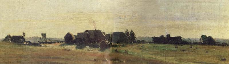 Village, Levitan, Isaak